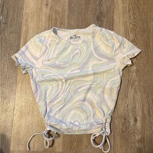 Hollister Women's Short Sleeve Swirl Tee